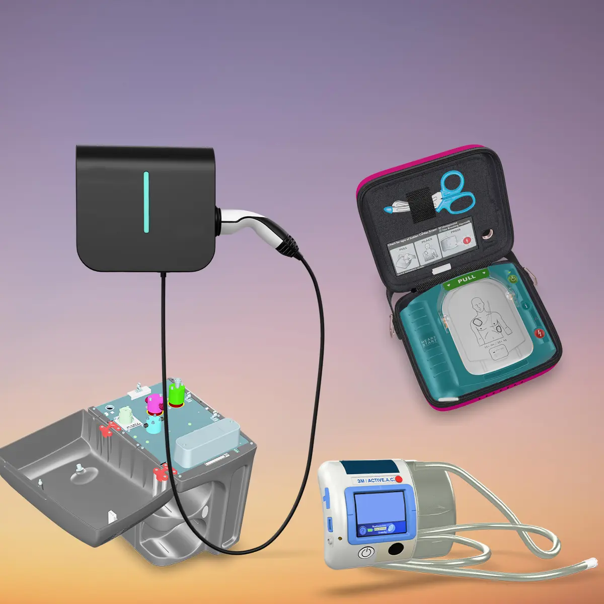 electronics 3d model